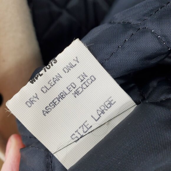 Vintage Porsha Winer West Arctic Coast Varsity Coat Jacket Large Polar Bear 90s - Picture 6 of 16